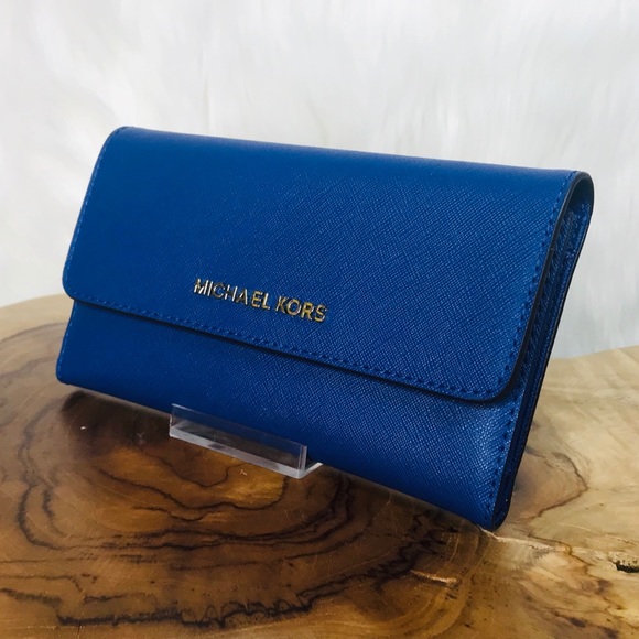 Michael Kors Jet Set Large Trifold Wallet - Picture 2 of 8